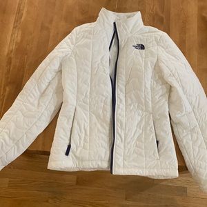 Women’s S North Face White Puffer Winter Jacket